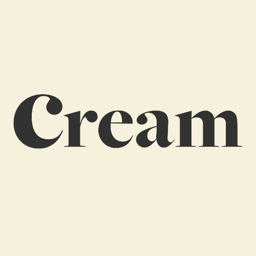 Cream eyewear